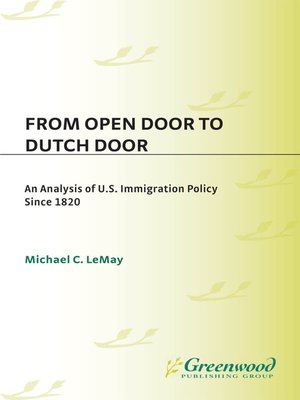 cover image of From Open Door to Dutch Door